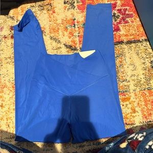 Aerie blue leggings size medium
